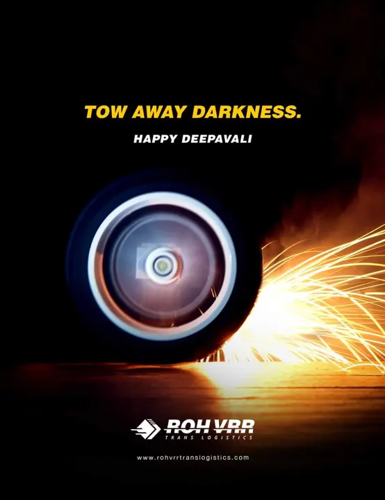 A wheel throwing sparks like a firecracker: “Tow away darkness.”